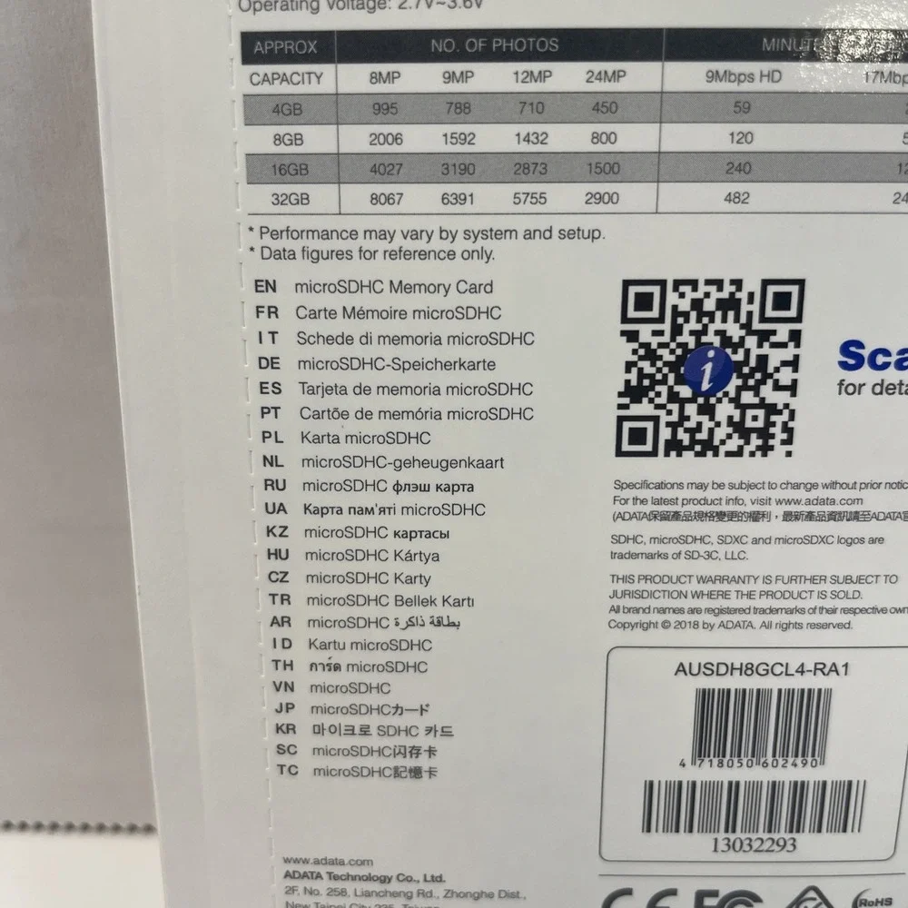 ADATA microsdhc class